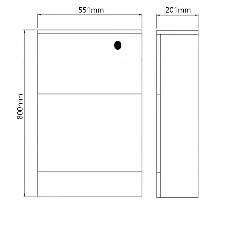 Signature Randers Back To Wall WC Toilet Unit 550mm Wide - Matt Sage Green 3 Signature Randers Back To Wall WC Toilet Unit 550mm Wide - Matt Sage Green