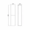 Signature Randers Wall Hung 2-Door Tall Unit 350mm Wide - Matt Indigo