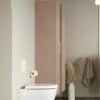 Signature Umea Wall Hung 1-Door Tall Unit 350mm Wide - Matt Antique Rose 2 Signature Umea Wall Hung 1-Door Tall Unit 350mm Wide - Matt Antique Rose -HEATANDPLUMB Sales signature statement bathroom furniture sgstwhtu350 4