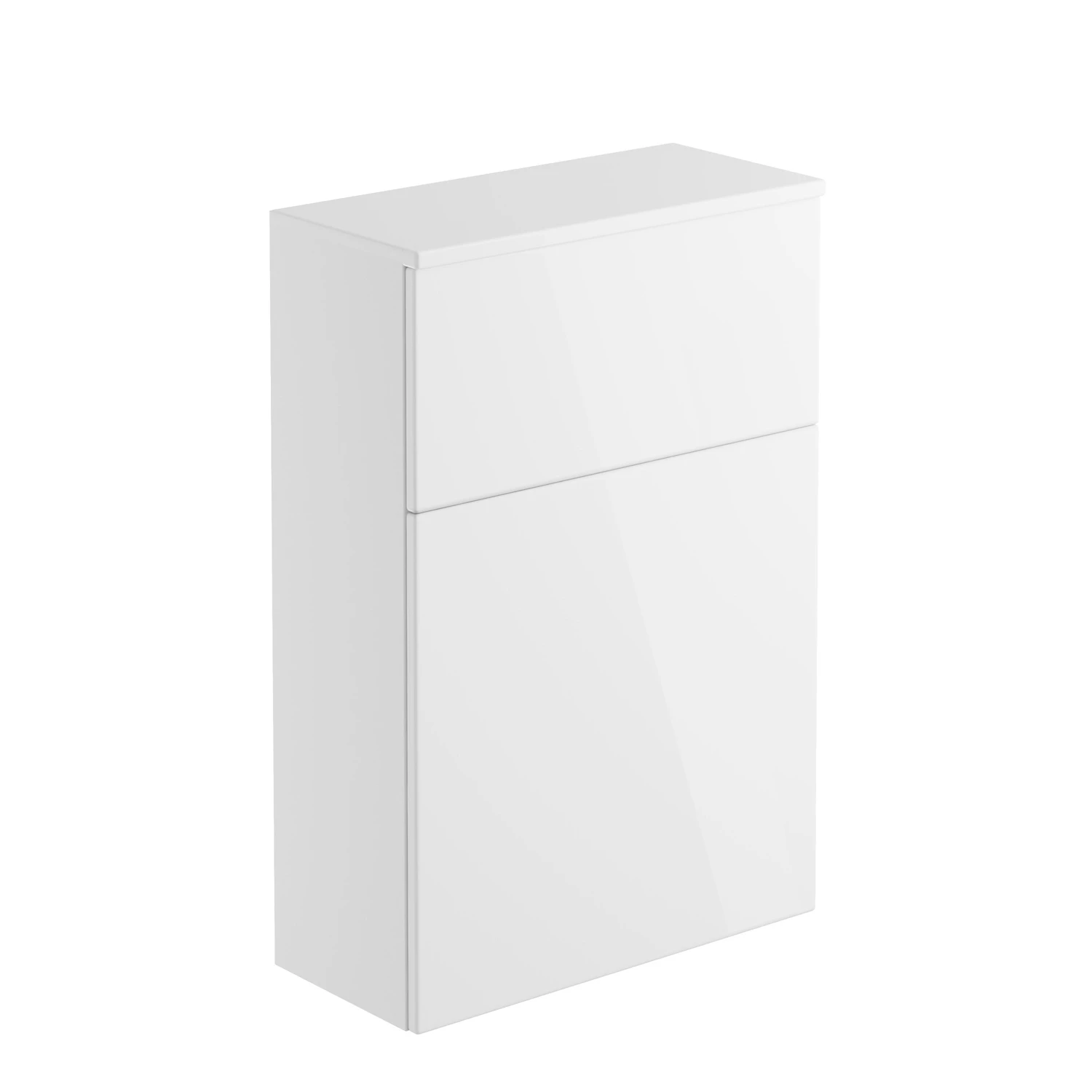 Signature Stockholm Back To Wall WC Toilet Unit 600mm Wide - White Gloss 4 Signature Stockholm Back To Wall WC Toilet Unit 600mm Wide - White Gloss - Image 2