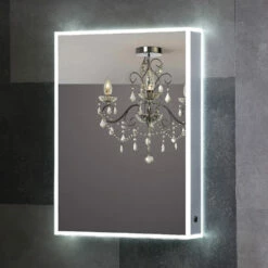 Delphi Berg 1-Door Mirrored Bathroom Cabinet 725mm H X 525mm W - Aluminium 7 Delphi Berg 1-Door Mirrored Bathroom Cabinet 725mm H X 525mm W - Aluminium -HEATANDPLUMB Sales synergy berg bathroom cabinet sy ac 14 2