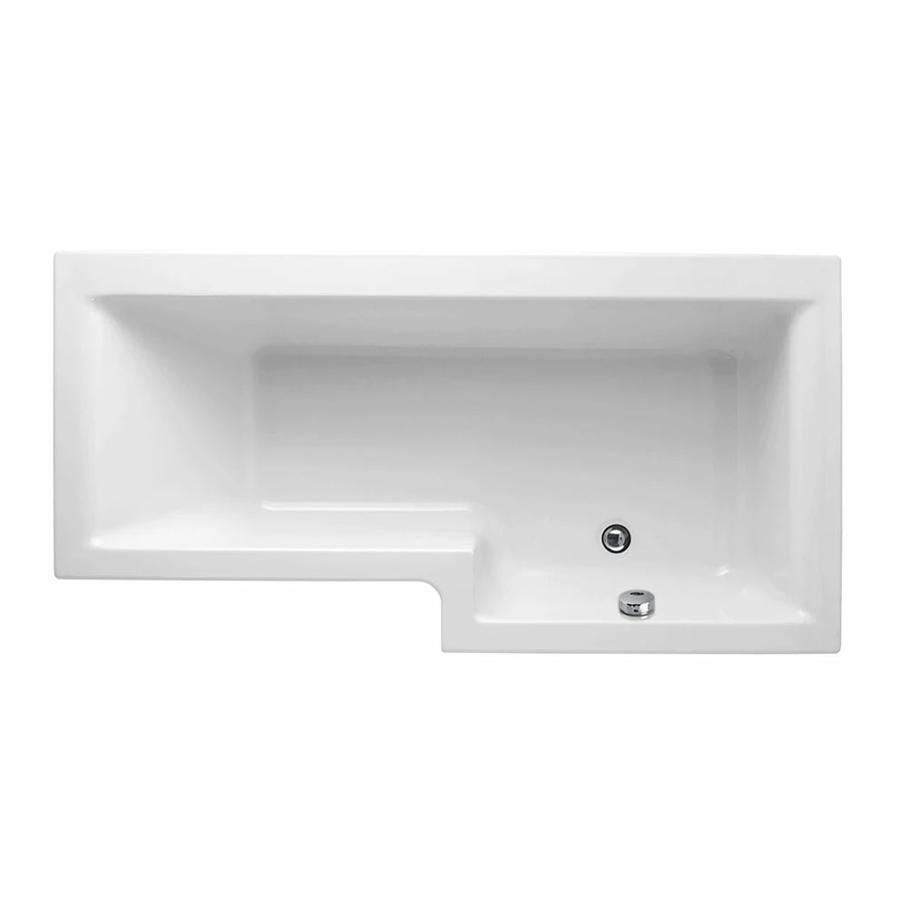 Delphi Elite L-Shaped Premier Shower Bath 1675mm X 700/850mm - Right Handed 4 Delphi Elite L-Shaped Premier Shower Bath 1675mm X 700/850mm - Right Handed - Image 2