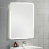 Delphi Genoa LED Strip Bathroom Mirror With Touch Sensor 800mm H X 600mm W -HEATANDPLUMB Sales synergy genoa bathroom mirror sy il 29n 1