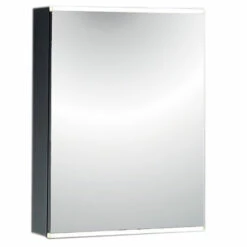Delphi Virgo Alu Mirrored Bathroom Cabinet With Demister Pad And Shaver Socket 700mm H X 500mm W 10 Delphi Virgo Alu Mirrored Bathroom Cabinet With Demister Pad And Shaver Socket 700mm H X 500mm W -HEATANDPLUMB Sales synergy virgo alu bathroom cabinet sy ac 8n