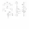 Triton Exe Lever Bar Mixer Shower With Shower Kit - Chrome -HEATANDPLUMB Sales triton exe complete mixer shower unexthbminc