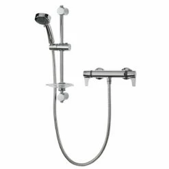 Triton Exe Lever Bar Mixer Shower With Shower Kit - Chrome -HEATANDPLUMB Sales triton exe complete mixer shower unexthbminc 6