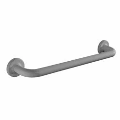 Twyford Avalon Doc M Support Grab Rail 600mm Length - Grey