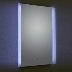 Verona Ashbourne LED Bathroom Mirror With Touch Sensor & Demister 800mm H X 600mm W