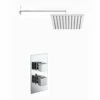 Verona Geo Dual Concealed Mixer Shower With Fixed Head 2 Verona Geo Dual Concealed Mixer Shower With Fixed Head -HEATANDPLUMB Sales verona geo complete mixer shower pcsp1