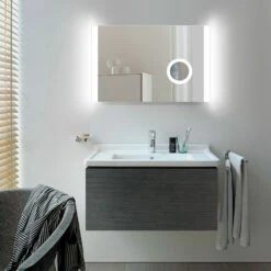 Verona Kilmore LED Bathroom Mirror With Sensor Switch 500mm H X 775mm W
