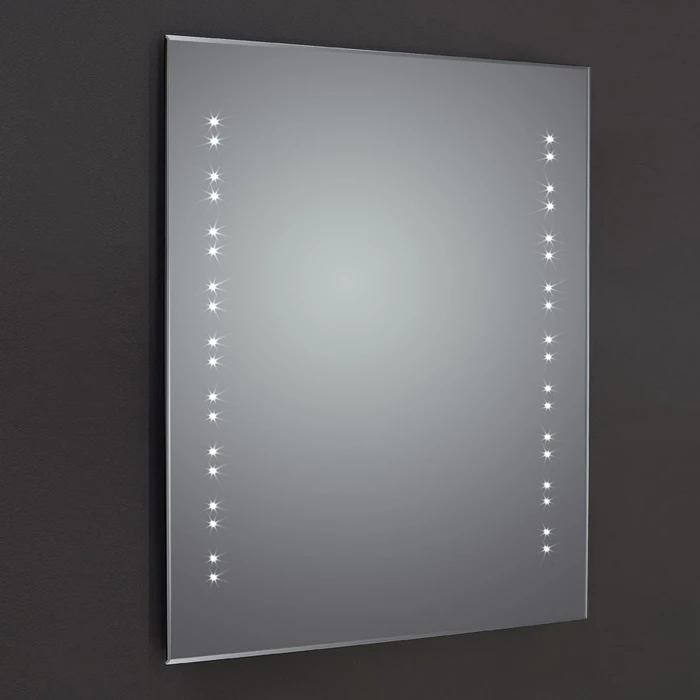 Verona Reflection Beveled Bathroom Mirror 700mm H X 500mm W LED Illuminated 4 Verona Reflection Beveled Bathroom Mirror 700mm H X 500mm W LED Illuminated - Image 2