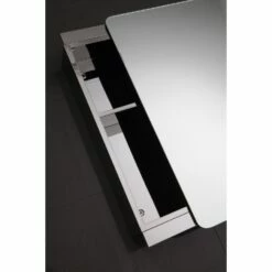 Verona Scholes 1-Door Mirrored Bathroom Cabinet 500mm Wide - Stainless Steel 7 Verona Scholes 1-Door Mirrored Bathroom Cabinet 500mm Wide - Stainless Steel -HEATANDPLUMB Sales verona scholes bathroom cabinet be5a02 2
