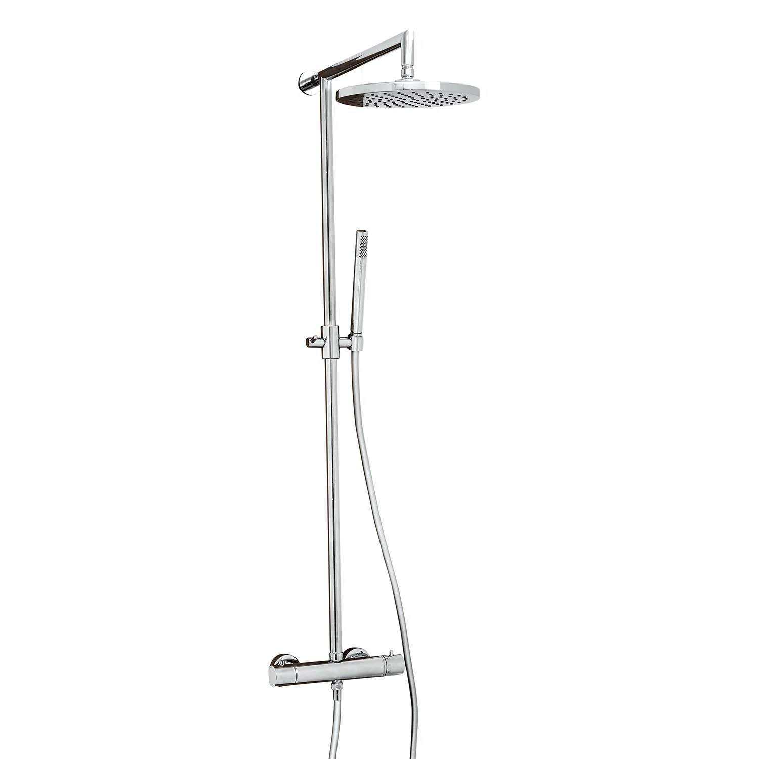 Verona Sleek Thermostatic Bar Complete Mixer Shower - Chrome 3 Verona Sleek Thermostatic Bar Complete Mixer Shower - Chrome
