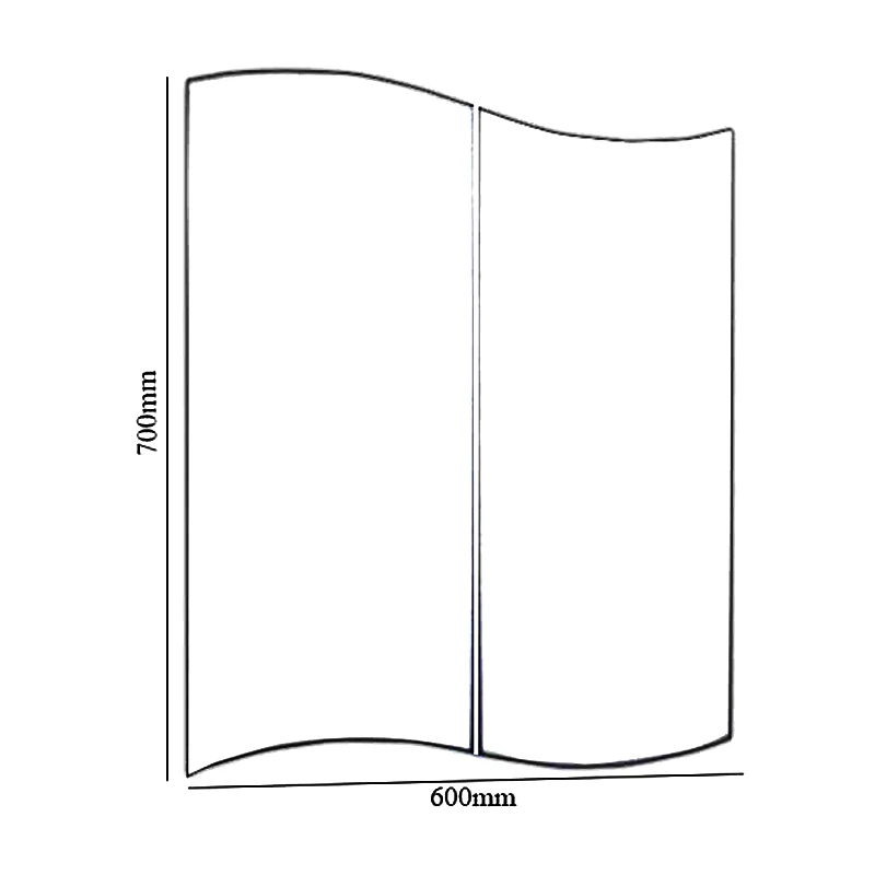 Verona Tide 2-Door Mirrored Bathroom Cabinet 600mm Wide - Stainless Steel 2 Verona Tide 2-Door Mirrored Bathroom Cabinet 600mm Wide - Stainless Steel