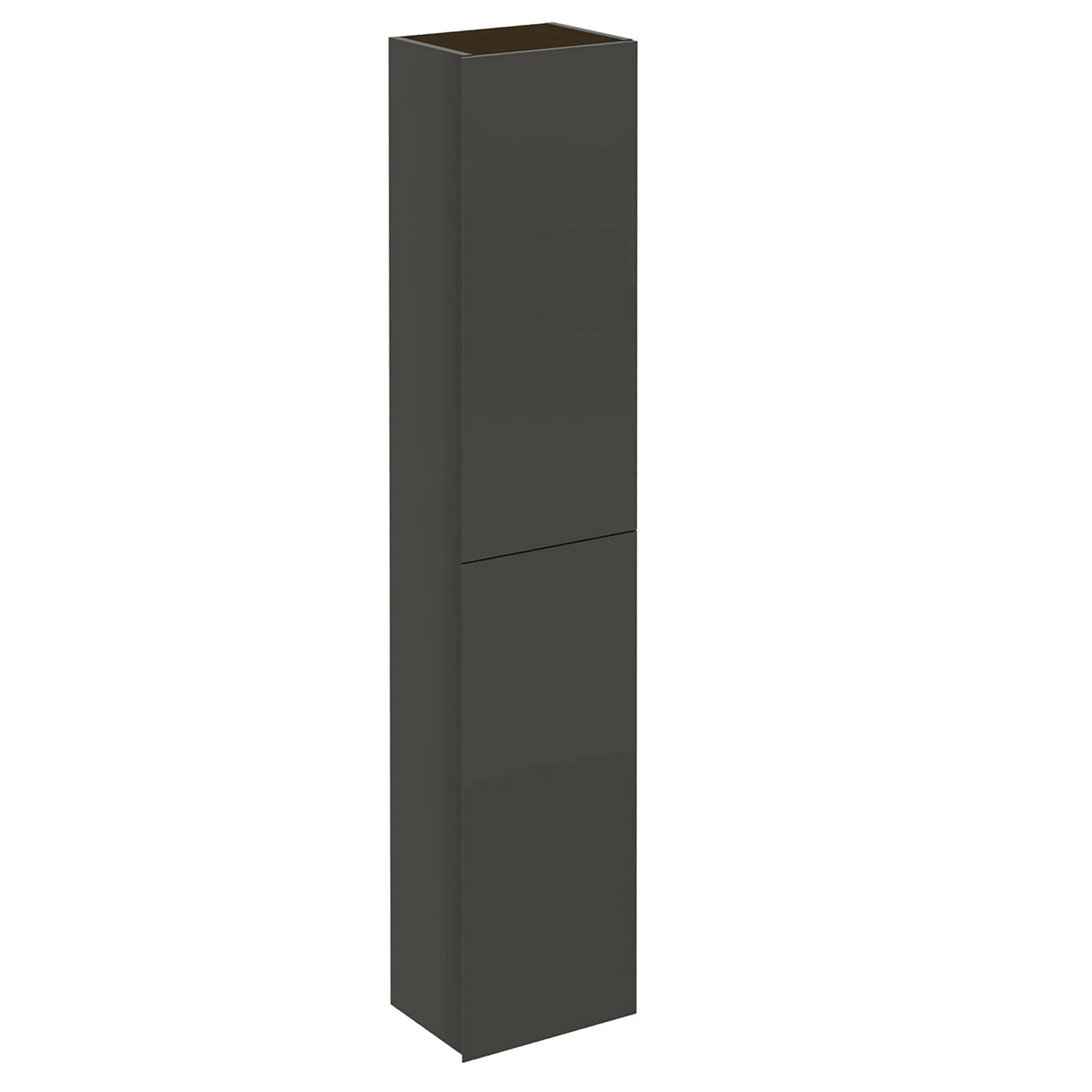 Royo Valencia Wall Hung 2-Door Tall Unit 300mm Wide - Anthracite 4 Royo Valencia Wall Hung 2-Door Tall Unit 300mm Wide - Anthracite - Image 2