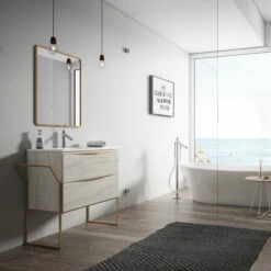 Verona Vogue Bathroom Mirror 800mm H X 600mm W - Copper 13 Verona Vogue Bathroom Mirror 800mm H X 600mm W - Copper -HEATANDPLUMB Sales verona vogue bathroom mirror vi083263 3