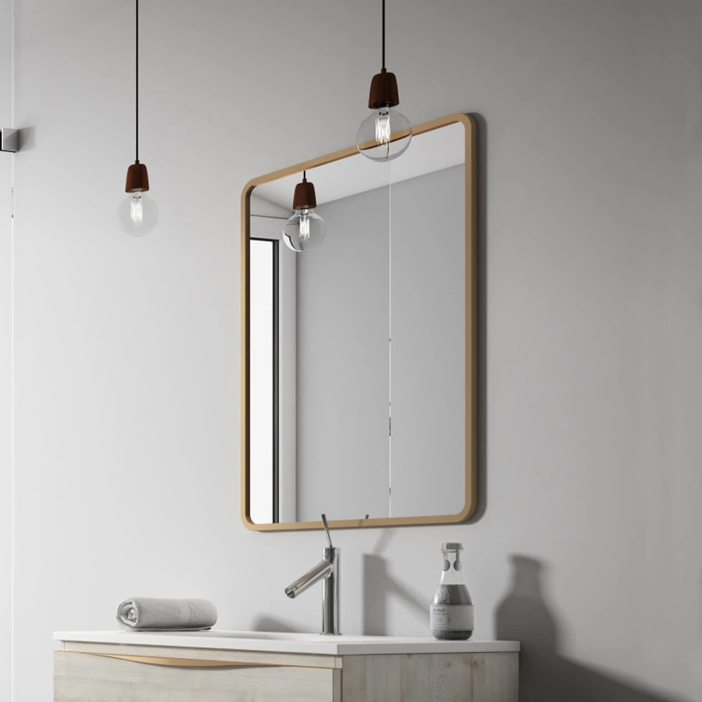 Verona Vogue Bathroom Mirror 800mm H X 600mm W - Copper 5 Verona Vogue Bathroom Mirror 800mm H X 600mm W - Copper - Image 3