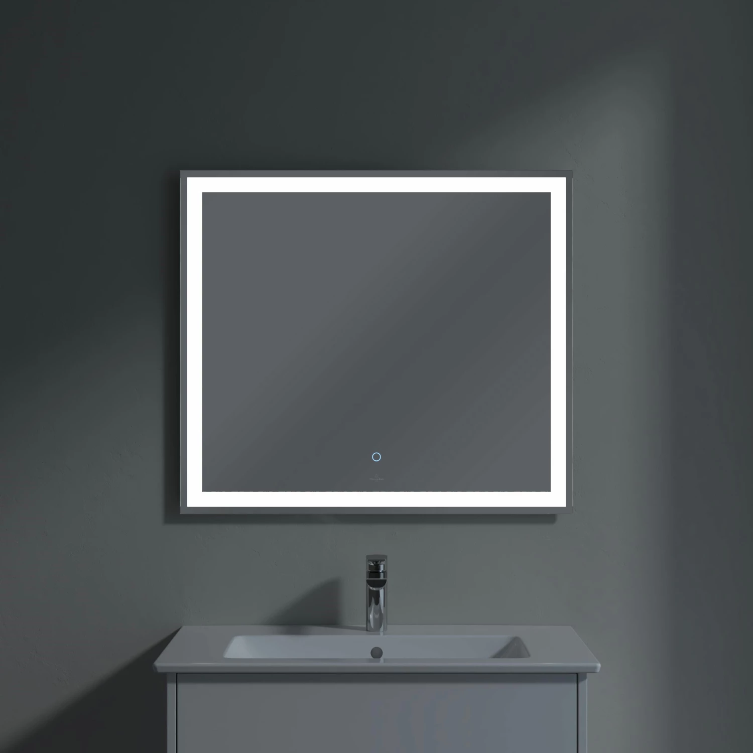 Villeroy & Boch Finero LED Bathroom Mirror 700mm H X 800mm W 3 Villeroy & Boch Finero LED Bathroom Mirror 700mm H X 800mm W