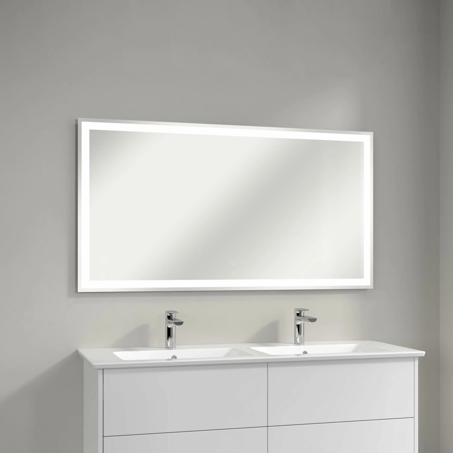 Villeroy & Boch Finero LED Bathroom Mirror 700mm H X 1300mm W 4 Villeroy & Boch Finero LED Bathroom Mirror 700mm H X 1300mm W - Image 2