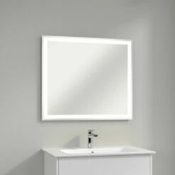 Villeroy & Boch Finero LED Bathroom Mirror 700mm H X 800mm W 10 Villeroy & Boch Finero LED Bathroom Mirror 700mm H X 800mm W -HEATANDPLUMB Sales villeroy boch finero bathroom mirror a4688000 2