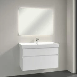 Villeroy & Boch More To See Lite LED Bathroom Mirror 750mm H X 1000mm W -HEATANDPLUMB Sales villeroy boch more to see lite bathroom mirror vba4591000 2