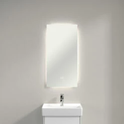 Villeroy & Boch More To See Lite LED Bathroom Mirror 750mm H X 370mm W 10 Villeroy & Boch More To See Lite LED Bathroom Mirror 750mm H X 370mm W -HEATANDPLUMB Sales villeroy boch more to see lite bathroom mirror vba4593700