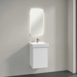 Villeroy & Boch More To See Lite LED Bathroom Mirror 750mm H X 370mm W 11 Villeroy & Boch More To See Lite LED Bathroom Mirror 750mm H X 370mm W -HEATANDPLUMB Sales villeroy boch more to see lite bathroom mirror vba4593700 4