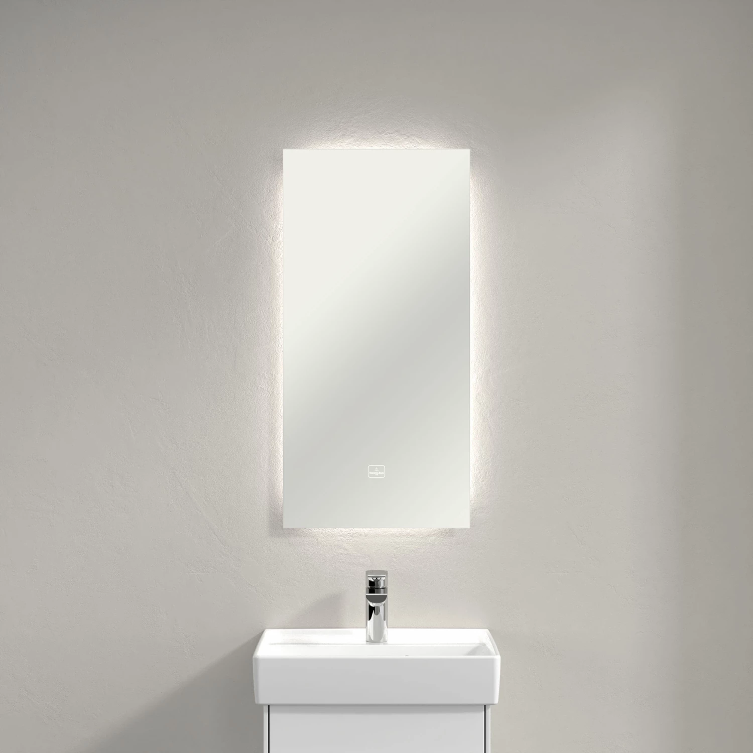 Villeroy & Boch More To See Lite LED Bathroom Mirror 750mm H X 370mm W 5 Villeroy & Boch More To See Lite LED Bathroom Mirror 750mm H X 370mm W - Image 3