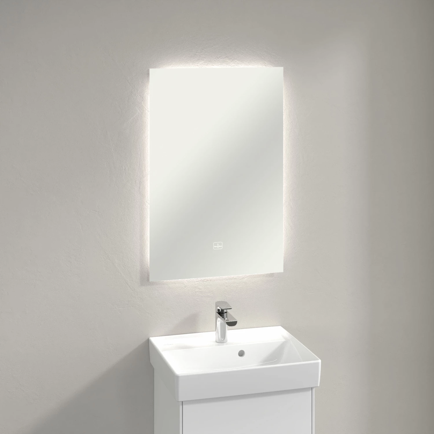 Villeroy & Boch More To See Lite LED Bathroom Mirror 750mm H X 450mm W 6 Villeroy & Boch More To See Lite LED Bathroom Mirror 750mm H X 450mm W - Image 4