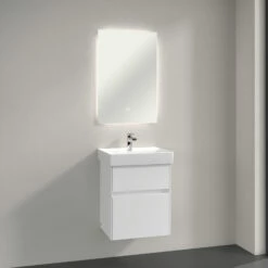 Villeroy & Boch More To See Lite LED Bathroom Mirror 750mm H X 450mm W 12 Villeroy & Boch More To See Lite LED Bathroom Mirror 750mm H X 450mm W -HEATANDPLUMB Sales villeroy boch more to see lite bathroom mirror vba4594500 4