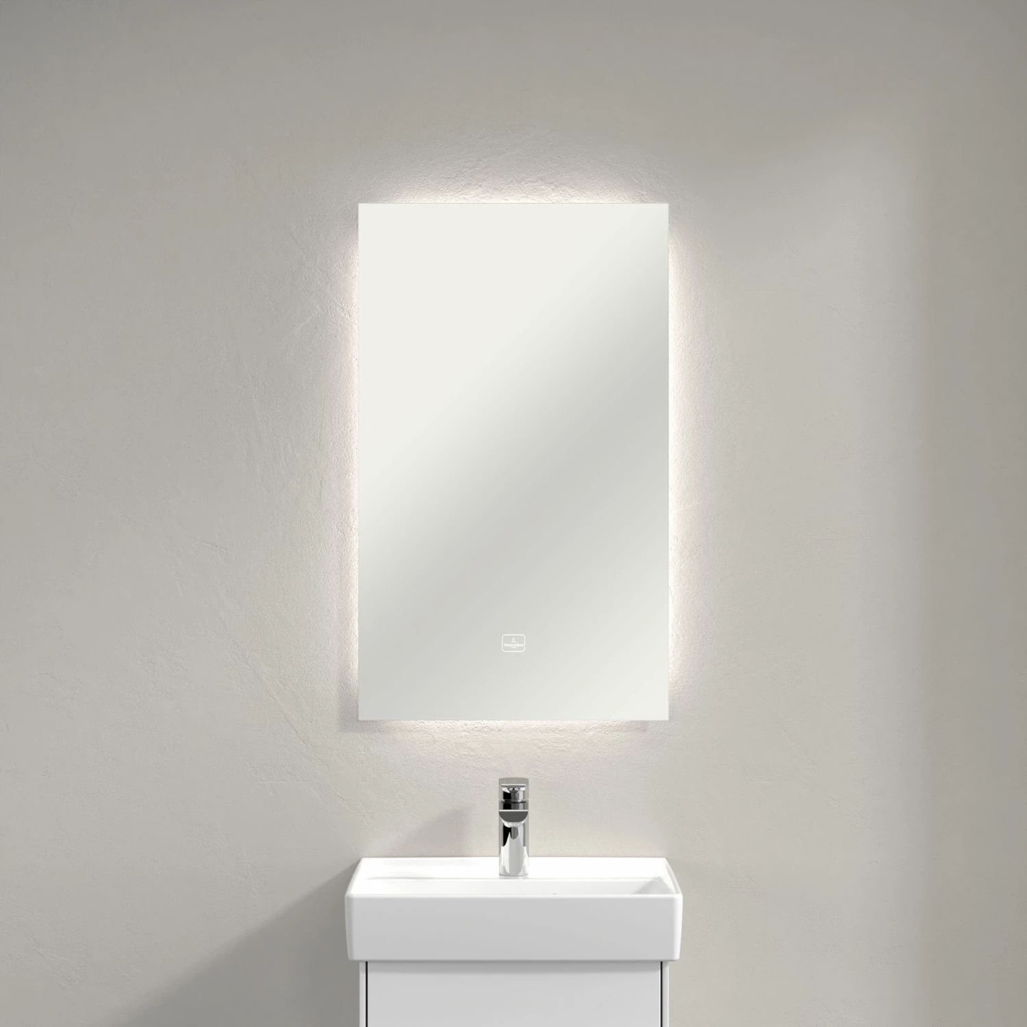 Villeroy & Boch More To See Lite LED Bathroom Mirror 750mm H X 450mm W 3 Villeroy & Boch More To See Lite LED Bathroom Mirror 750mm H X 450mm W