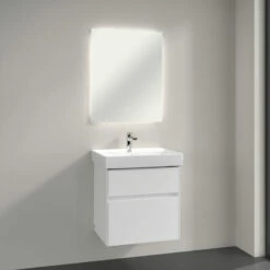 Villeroy & Boch More To See Lite LED Bathroom Mirror 750mm H X 600mm W -HEATANDPLUMB Sales villeroy boch more to see lite bathroom mirror vba4596000 2 1