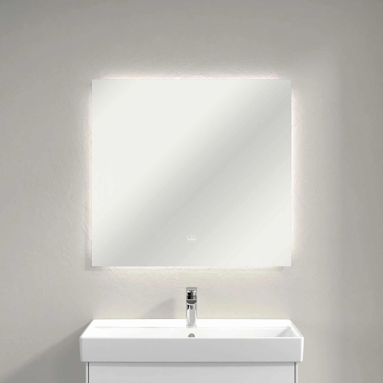 Villeroy & Boch More To See Lite LED Bathroom Mirror 750mm H X 800mm W 3 Villeroy & Boch More To See Lite LED Bathroom Mirror 750mm H X 800mm W
