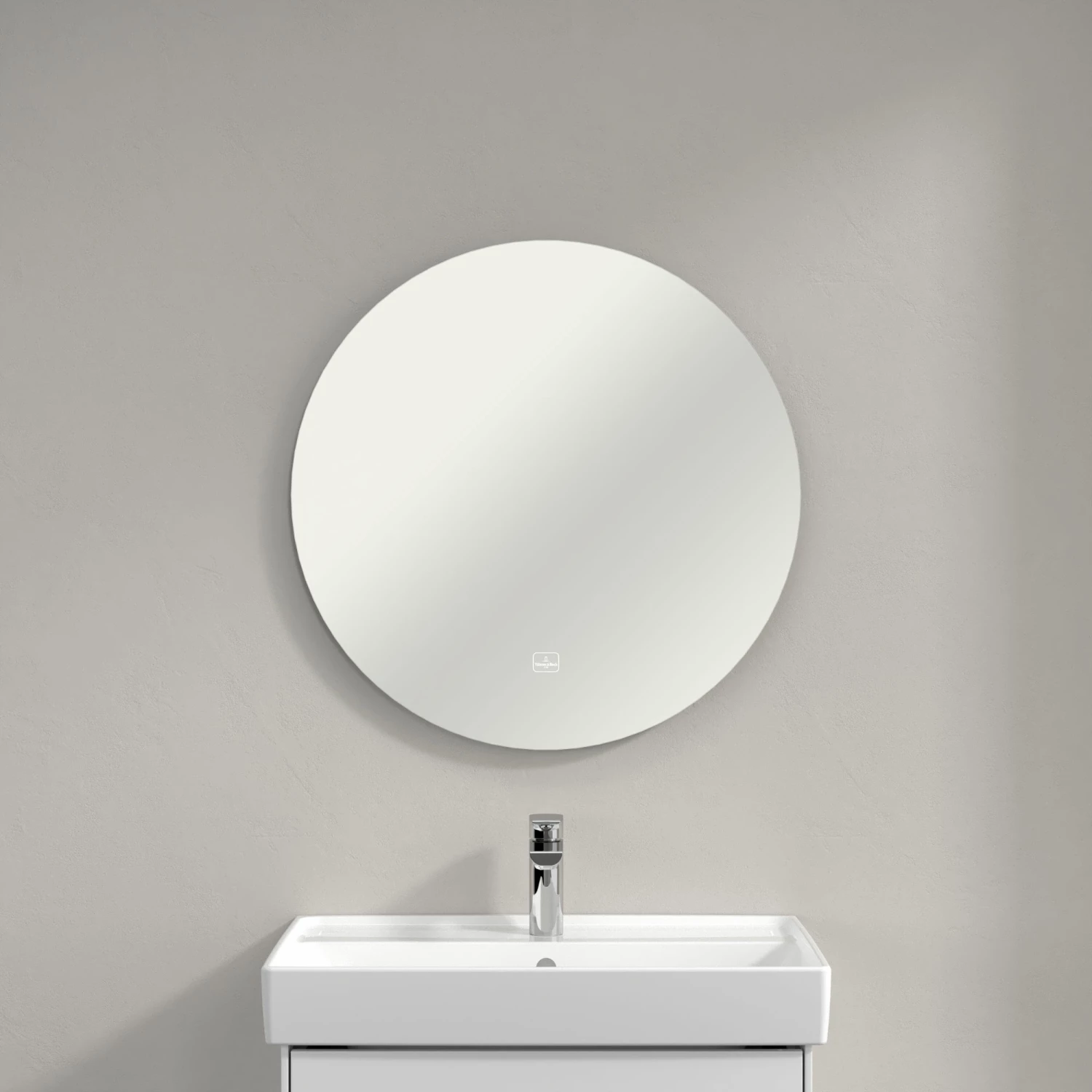 Villeroy & Boch More To See Lite LED Bathroom Mirror 650mm Diameter 3 Villeroy & Boch More To See Lite LED Bathroom Mirror 650mm Diameter