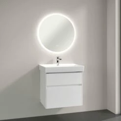 Villeroy & Boch More To See Lite LED Bathroom Mirror 850mm Diameter 10 Villeroy & Boch More To See Lite LED Bathroom Mirror 850mm Diameter -HEATANDPLUMB Sales villeroy boch more to see lite bathroom mirror vba4606800 4 1