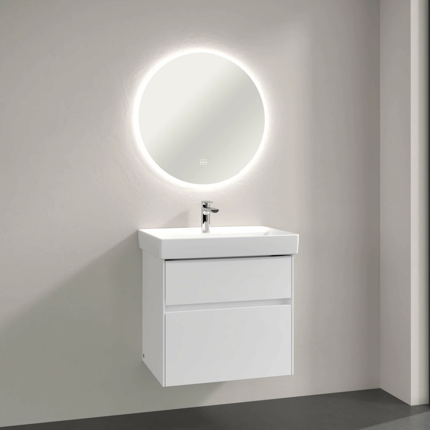 Villeroy & Boch More To See Lite LED Bathroom Mirror 850mm Diameter 5 Villeroy & Boch More To See Lite LED Bathroom Mirror 850mm Diameter - Image 3