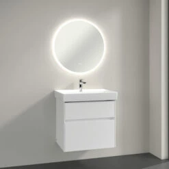 Villeroy & Boch More To See Lite LED Bathroom Mirror 650mm Diameter 11 Villeroy & Boch More To See Lite LED Bathroom Mirror 650mm Diameter -HEATANDPLUMB Sales villeroy boch more to see lite bathroom mirror vba4606800 4