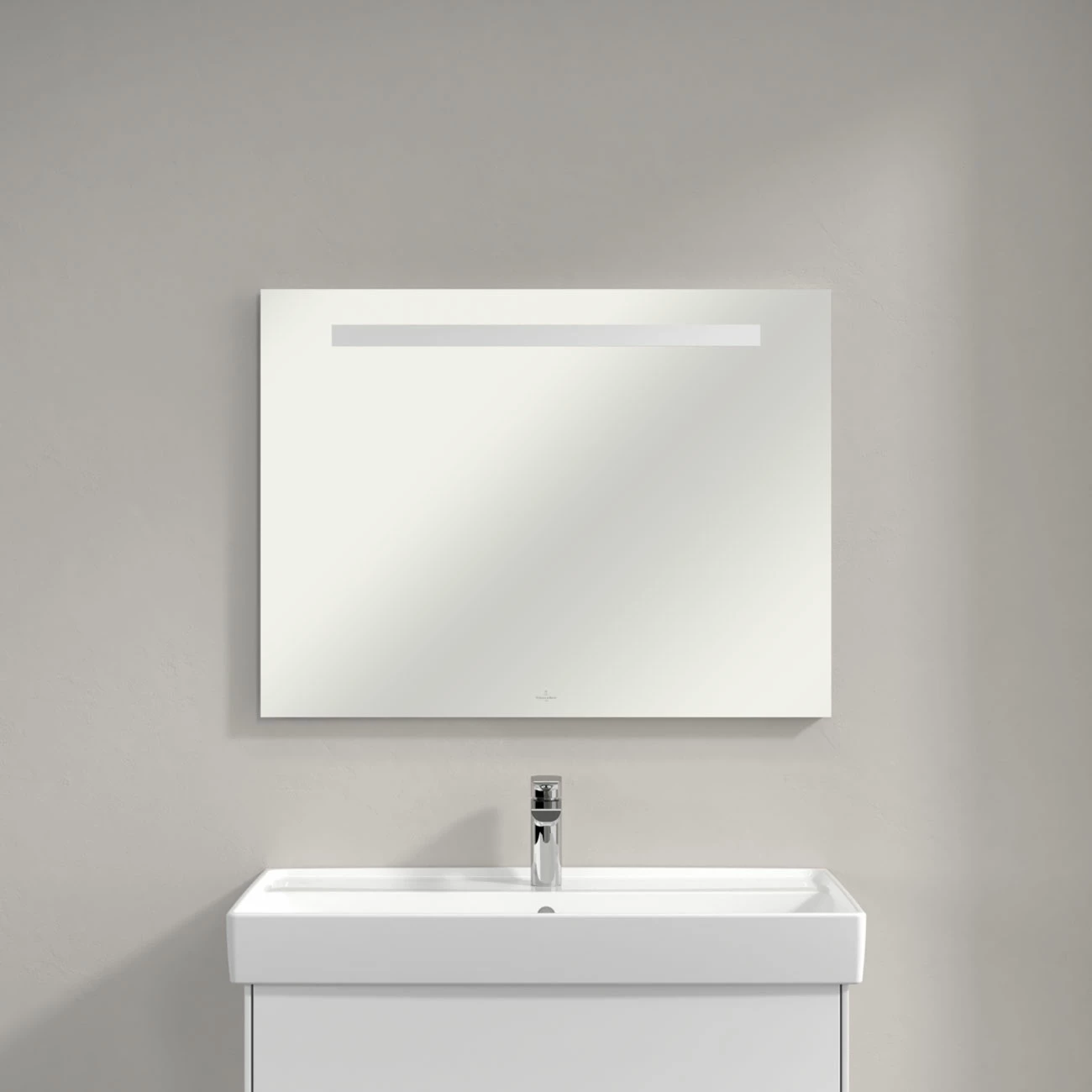 Villeroy & Boch More To See One LED Bathroom Mirror 600mm H X 800mm W 4 Villeroy & Boch More To See One LED Bathroom Mirror 600mm H X 800mm W - Image 2