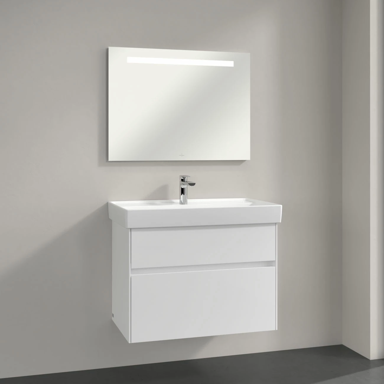 Villeroy & Boch More To See One LED Bathroom Mirror 600mm H X 800mm W 6 Villeroy & Boch More To See One LED Bathroom Mirror 600mm H X 800mm W - Image 4
