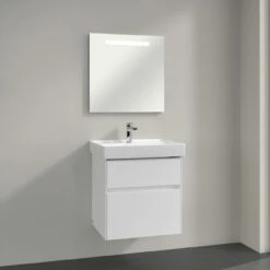 Villeroy & Boch More To See One LED Bathroom Mirror 600mm H X 600mm W