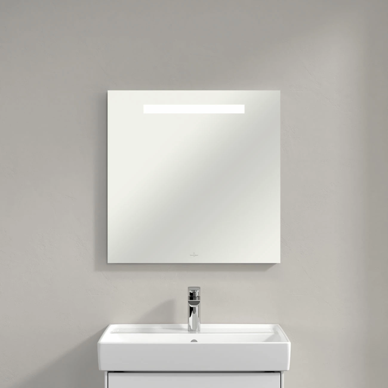 Villeroy & Boch More To See One LED Bathroom Mirror 600mm H X 600mm W 7 Villeroy & Boch More To See One LED Bathroom Mirror 600mm H X 600mm W - Image 5