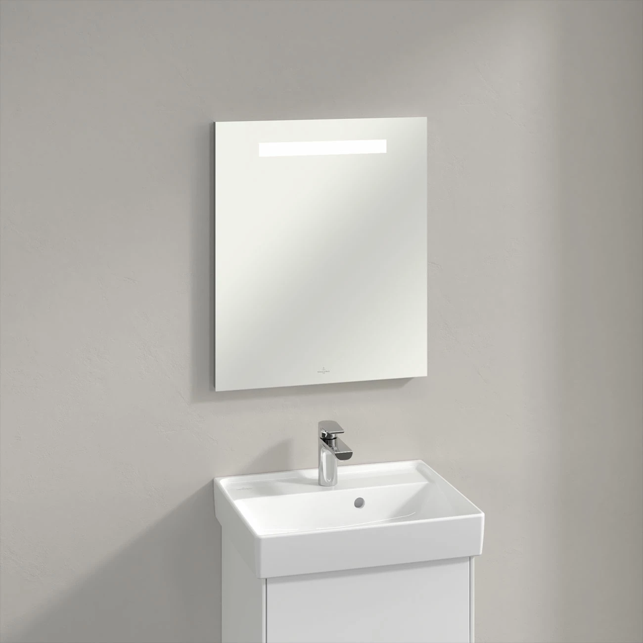 Villeroy & Boch More To See One LED Bathroom Mirror 600mm H X 500mm W 6 Villeroy & Boch More To See One LED Bathroom Mirror 600mm H X 500mm W - Image 4