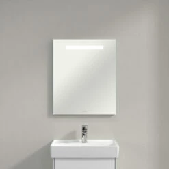 Villeroy & Boch More To See One LED Bathroom Mirror 600mm H X 500mm W 11 Villeroy & Boch More To See One LED Bathroom Mirror 600mm H X 500mm W -HEATANDPLUMB Sales villeroy boch more to see one bathroom mirror a430a700 3