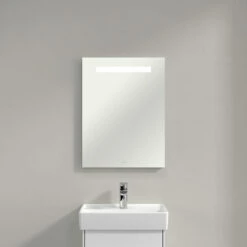 Villeroy & Boch More To See One LED Bathroom Mirror 600mm H X 450mm W -HEATANDPLUMB Sales villeroy boch more to see one bathroom mirror a430a800 2
