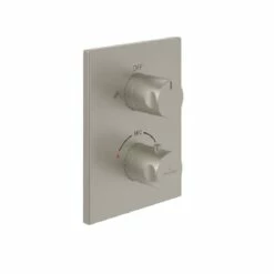 Villeroy & Boch Universal Dual Concealed Mixer Shower With Shower Handset And Round Fixed Head - Brushed Nickel -HEATANDPLUMB Sales villeroy boch universal complete mixer shower vbsspack14 2 1