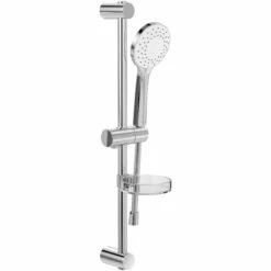 Villeroy & Boch Universal Thermostatic Round Bar Mixer Shower With Shower Riser Kit - Chrome 8 Villeroy & Boch Universal Thermostatic Round Bar Mixer Shower With Shower Riser Kit - Chrome -HEATANDPLUMB Sales villeroy boch universal shower kit tvs109004uk061