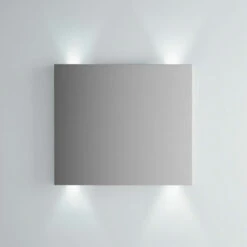 Vitra Brite Illuminated Bathroom Mirror 700mm H X 800mm W